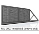 RAL 9007 metalická (tmavo sivá) 