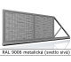 RAL 9006 metalická (svetlo sivá) 