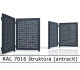 RAL 7016 štruktúra (antracit)  