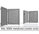RAL 9006 metalická (svetlo sivá) 