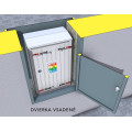 Dvierka na plyn a elektriku