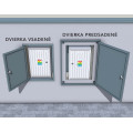 Dvierka na plyn a elektriku