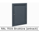 RAL 7016 štruktúra (antracit) 