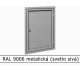 RAL 9006 metalická (svetlo sivá) 