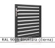 RAL 9005 štruktúra (čierna) 
