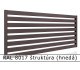 RAL 8017 štruktúra (hnedá) 