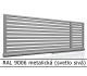 RAL 9006 metalická (svetlo sivá) 
