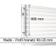 Madlo - 800 mm 