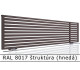 RAL 8017 štruktúra (hnedá) 