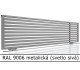 RAL 9006 metalická (svetlo sivá) 