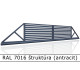 RAL 7016 štruktúra (antracit) 