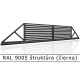 RAL 9005 štruktúra (čierna) 