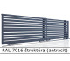 RAL 7016 štruktúra (antracit) 