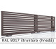 RAL 8017 štruktúra (hnedá) 
