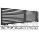 RAL 9005 štruktúra (čierna) 