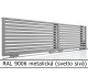 RAL 9006 metalická (svetlo sivá) 