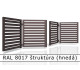 RAL 8017 štruktúra (hnedá) 