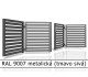 RAL 9007 metalická (tmavo sivá) 