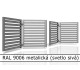 RAL 9006 metalická (svetlo sivá) 