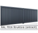 RAL 7016 štruktúra (antracit) 