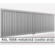 RAL 9006 metalická (svetlo sivá) 