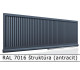 RAL 7016 štruktúra (antracit) 