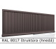RAL 8017 štruktúra (hnedá) 