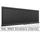 RAL 9005 štruktúra (čierna) 