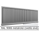 RAL 9006 metalická (svetlo sivá) 