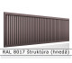 RAL 8017 štruktúra (hnedá) 