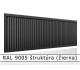 RAL 9005 štruktúra (čierna) 
