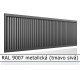 RAL 9007 metalická (tmavo sivá) 