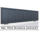 RAL 7016 štruktúra (antracit) 