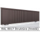 RAL 8017 štruktúra (hnedá) 