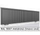 RAL 9007 metalická (tmavo sivá) 