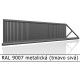 RAL 9007 metalická (tmavo sivá) 