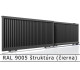 RAL 9005 štruktúra (čierna) 