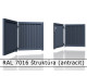 RAL 7016 štruktúra (antracit) 