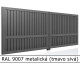 RAL 9007 metalická (tmavo sivá) 