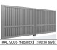 RAL 9006 metalická (svetlo sivá) 