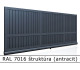 RAL 7016 štruktúra (antracit) 