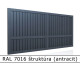 RAL 7016 štruktúra (antracit) 