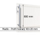 Madlo - 800 mm 