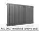 RAL 9007 metalická (tmavo sivá) 
