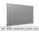 RAL 9006 metalická (svetlo sivá) 