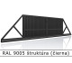 RAL 9005 štruktúra (čierna) 