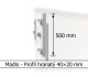 Madlo - 500 mm 