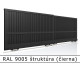 RAL 9005 štruktúra (čierna) 