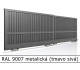 RAL 9007 metalická (tmavo sivá) 