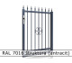 RAL 7016 štruktúra (antracit) 